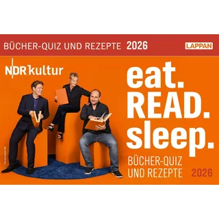 Lappan Verlag eat.READ.sleep Tageskalender 2026