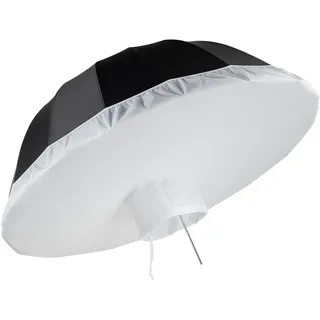 walimex pro Parabol Reflexschirm schwarz/weiß Ø165cm Diffusor Lichtformer Foto
