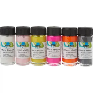 Kreul Magic Marble Marmorierfarben 6 St. 20 ml farbsortiert