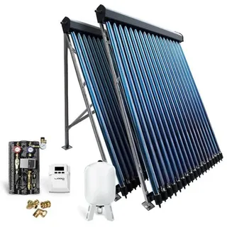 Solar-Paket Röhrenkollektor HP22 7,22 m2 für Flachdach