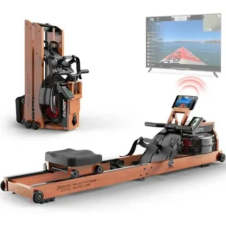 Wasser-rudergerät Faltbar - Joroto - Mr280pro - Massivholz - 15l Tank - Bluetooth-monitor (kinomap)