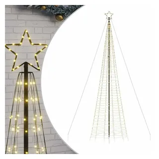 vidaXL LED Weihnachtsbaum 500 cm Warmweiß