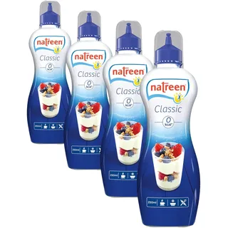 Natreen natreen® Süßstoff Classic Feine Süße Flüssig 250 ml (1x 250 ml) (Packung mit 4)