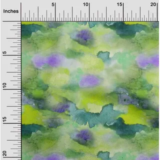 oneOone Georgette Viskose Stoff Textur Aquarell Nahgut - Druckgewebe Durch Das Messgerat 42 Zoll Breit
