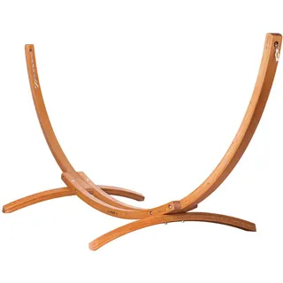La Siesta Hängemattengestell Maera Double Holz Grün Eukalyptus 370 cm