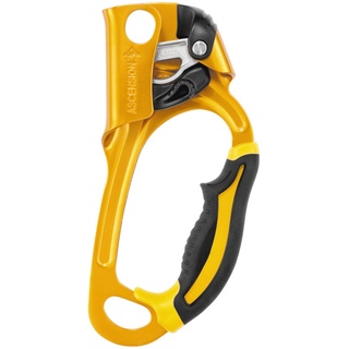 Petzl Ascension Rechts - Black / Yellow - One Size