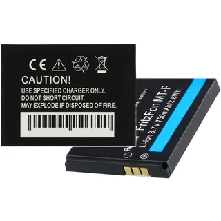 Original Logicell Akku für AVM Fritz!Fon MT-F / M2 / C4 / C5 / 312BAT006, Li-Ion, 3,7V, 750mAh