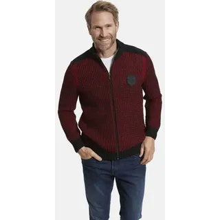 Jan Vanderstorm Strickjacke HALSTEN rot- 64/66