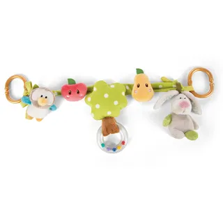 NICI Kinderwagenkette Hase und Eule