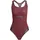 Women s Y-Back Swimsuit Shadow red 44
