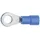 Klauke 6304 Ringkabelschuh Querschnitt max 2 50mm2 Loch-Ø 4 3mm Teilisoliert Blau