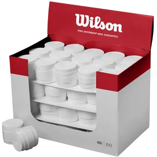 Wilson Griffband Pro Overgrip 60 Box, White, WR8438201001