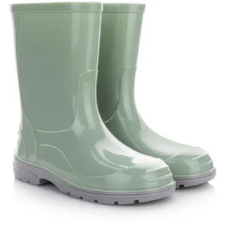 LEMIGO Unisex Kinder Gummistiefel Regenstiefel Regenschuhe OLI 20-35 EU (Minze, EU Schuhgrößensystem, Grundschulkind, Numerisch, M, 33) - 33 EU