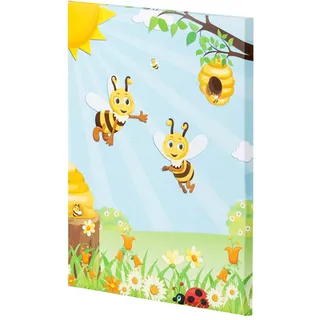 Rössler Kinder Briefpapier mit Umschlag | Geschenk für Mädchen und Jungen | Schreibset Kinder | Biene Motivpapier | Briefpapier Mädchen und Jungen | 185 x 260 x 9mm | 1 Stück | Motiv: Sum Sum