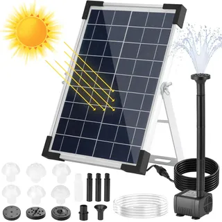 clevich Solar Teichpumpe 12W 500L/h