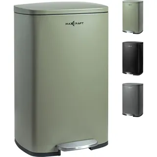 MAXCRAFT Treteimer 50 l Grün