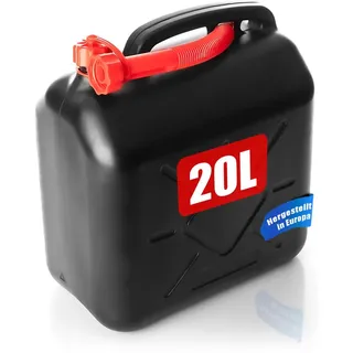 BigDean Benzinkanister (Made in Europe) 20 L Schwarz