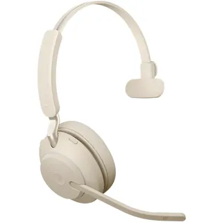 JABRA Evolve2 65 USB-A MS Teams Mono beige