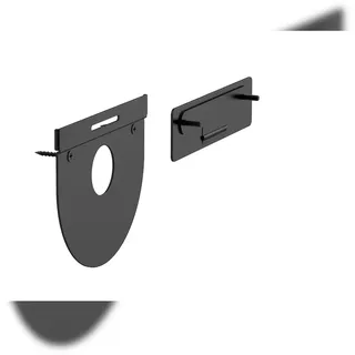 Logitech Tap Wandhalterung mit Kabelmanagement mit für Logitech Tap und Tap IP Touch-Controller