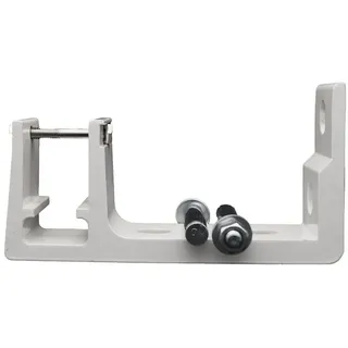 home trends Gelenkarmmarkise Wandhalterung Deckenhalterung Markise Zubehör für Gelenkarmmarkise weiß Ø 4.0 cm