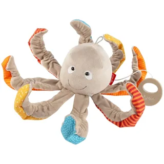 Sigikid 43534 - Baby Spieluhr Plüsch-Oktopus/Krake, Melodie: Piraten der Karibik, 12x12x24cm