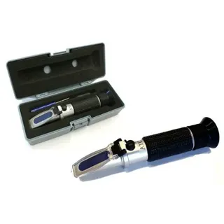 Winzer Refraktometer 0-44% Brix 190-OeATC - Messung des Zuckeranteils - mit automatischer Temperaturkompensation ATC