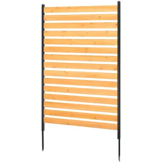 Vevor Sichtschutzzaun 155 x 99,1 cm Blau Holz 1 St.