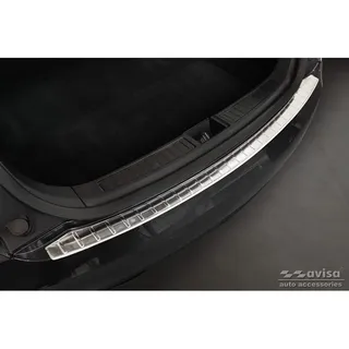 Avisa Avisa, Edelstahl Ladekantenschutz für Tesla Model S 2012- - Silber