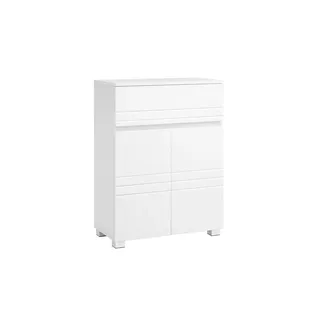 VASAGLE Badschrank weiß 60,0 x 30,0 x 80,0 cm