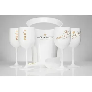Moet & Chandon Ice Imperial Kühler Set - Weiß