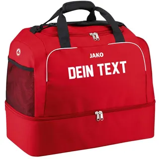 Jako Classico Sporttasche mit Bodenfach rot Junior 57 Liter