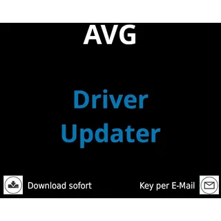 AVG Driver Updater 2026 1 PC, 1 Jahr Windows11/10/8/7 Digitaler Download Deutsch