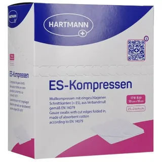 Hartmann ES-Kompressen steril 10x10cm 8 fach 25x2 ST 401725