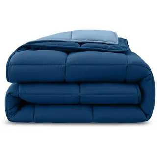 Wometo 4-Jahreszeiten blau Textil, 155x220 cm Oeko-Tex®, Schlaftextilien, Bettdecken,