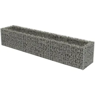 vidaXL Gabionen-Hochbeet 270 × 50 × 50 cm