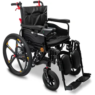 Rolektro Rolektro, ERS-6 Li, Elektrorollstuhl 6 km/h, schwarz, 24V-15Ah Lithium Akku, 2x250 Watt