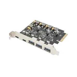 Digitus DS-30222 5 Port PCI-Express Karte PCIe