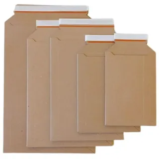 1000 Stück Versandtaschen A4 Warensendung aus Pappe gepolsterte Versandtasche Büwa Verpackung für Kleidung Klamotten Bücher,Umschläge B4 Vollpappe 250x353 Maxibrief Großbrief Verpackung Umschlag