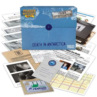 murder mystery party (New Aug) UG Murder Mystery Party Case Files: Death in Antarctica