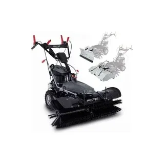 Kehrmaschine PX-KM-100 Practixx - 3in1 | inkl. Auffangbehälter & Schneeschild