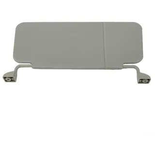 DAZZLEEX Universal Auto Sonnenblende, Innenraum Sonnenblende, Grau ABS Engineering Fahrzeug Sonnenblenden verstellbar