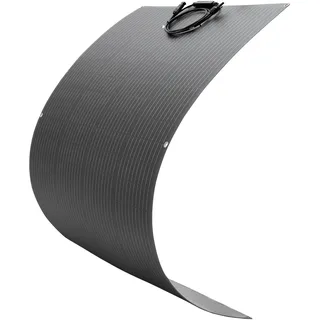 VEVOR Solarmodul Halb Flexibel 200 W, Monokristallines Solarpanel, Netzunabhängiges Mono-Ladegerät mit MC4-Ausgang, IP67 Wasserdicht für Boote, Wohnmobile, Autos, Kabinen & Gebogene Oberflächen