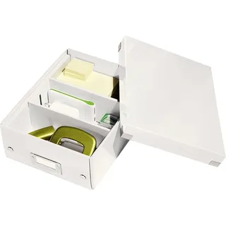 Leitz Click & Store Aufbewahrungsbox 900 Blatt weiß 22,0 x 28,5 x 10,0 cm