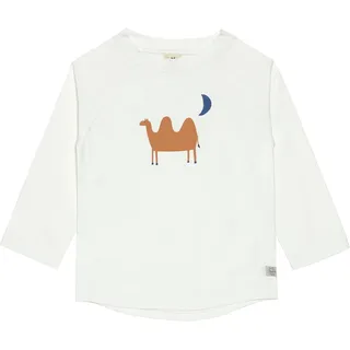 Lässig Splash & Fun Schwimmshirt Badeshirt Rashguard Langarm mit UV-Schutz (DE/NL/SE/PL, Numerisch, 92, Camel Nature) - 92