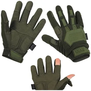 Max Fuchs MFH Tactical Handschuhe Action oliv, S) - S