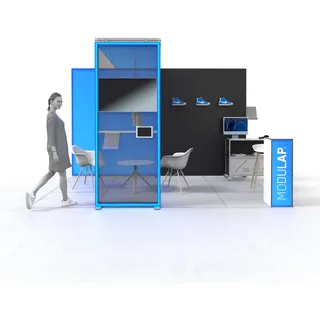 LED Messestand - Set Katy- MODULAP ONE