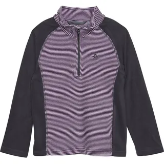 Color Kids Strickfleece-Pullover COLOR KIDS "Strickfleece-Pullover COFleece", Mädchen, Gr. 128, lila (violet tulle), Obermaterial: 100% Polyester PES., Pullover