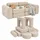 Kindersofa Modular 32 108 50 Kunststoff/Polyester beige