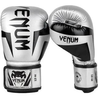 Venum Elite Boxhandschuhe - Silber,Schwarz - 10 Oz