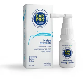 EARPRO - WATERPROOF YOUR EARS Ear Pro natürliches Ohrenspray für Kinder und Erwachsene